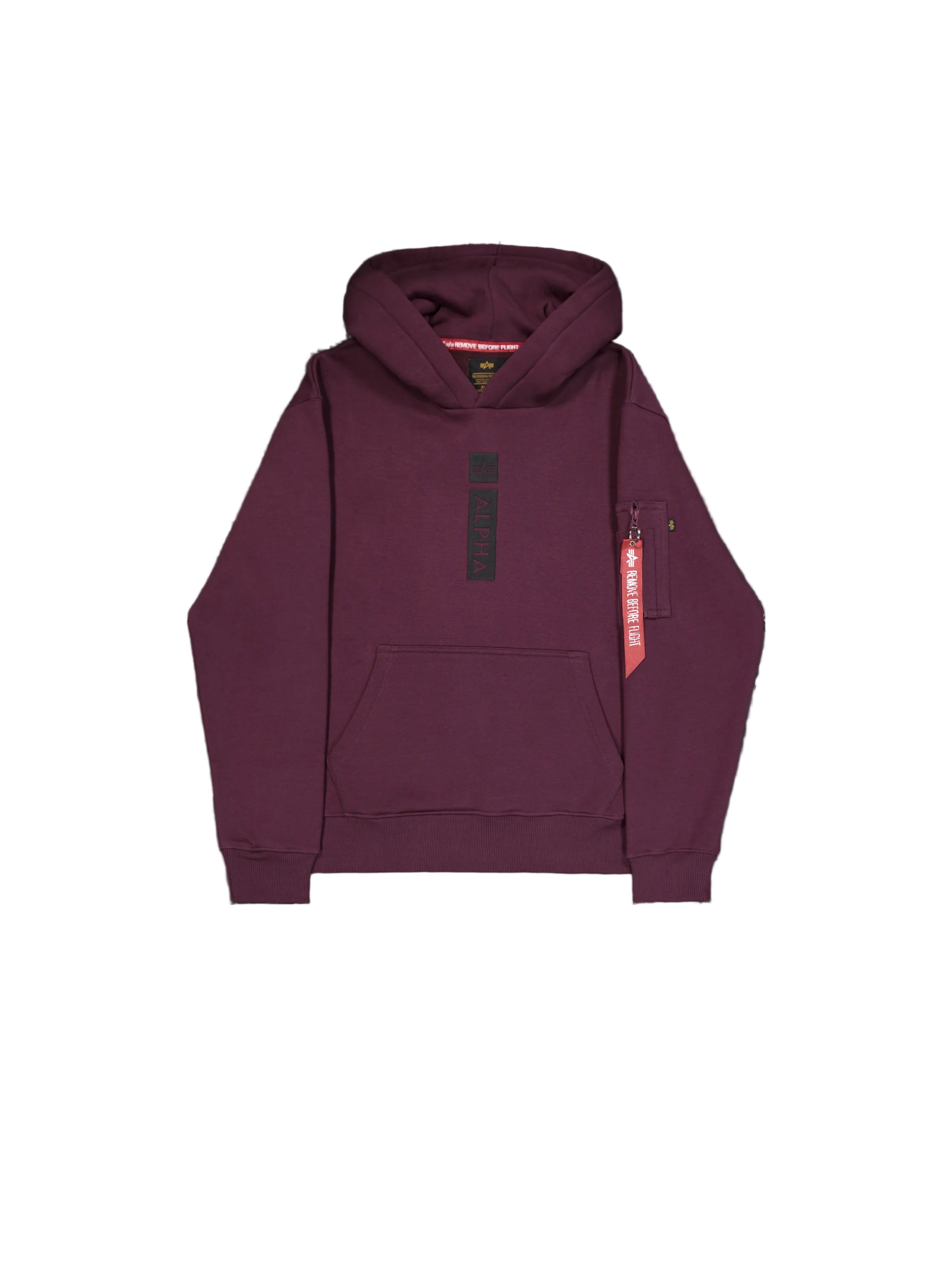 Alpha Puff Print Hoodie