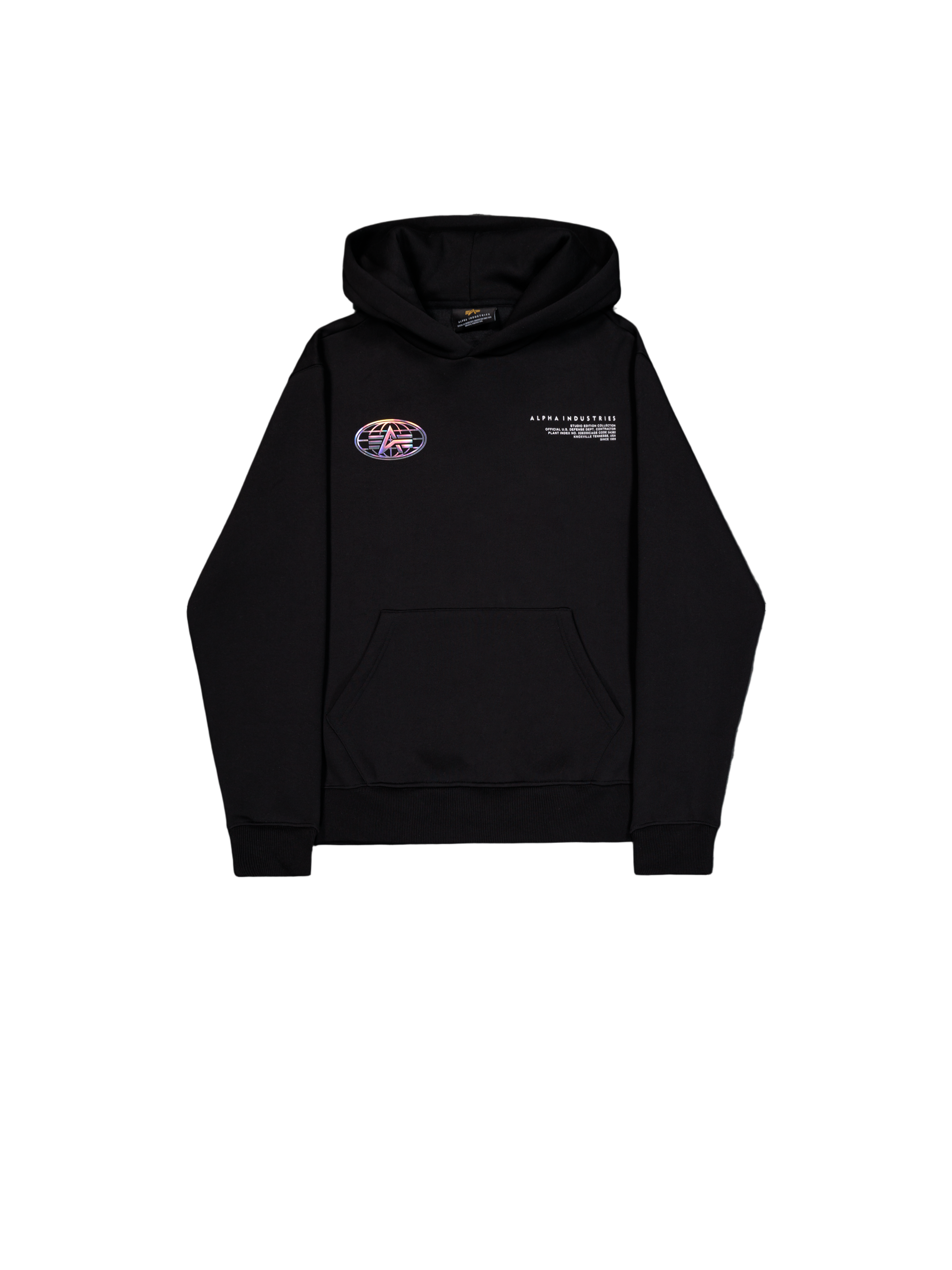World Logo Metallic Backprint Hoodie