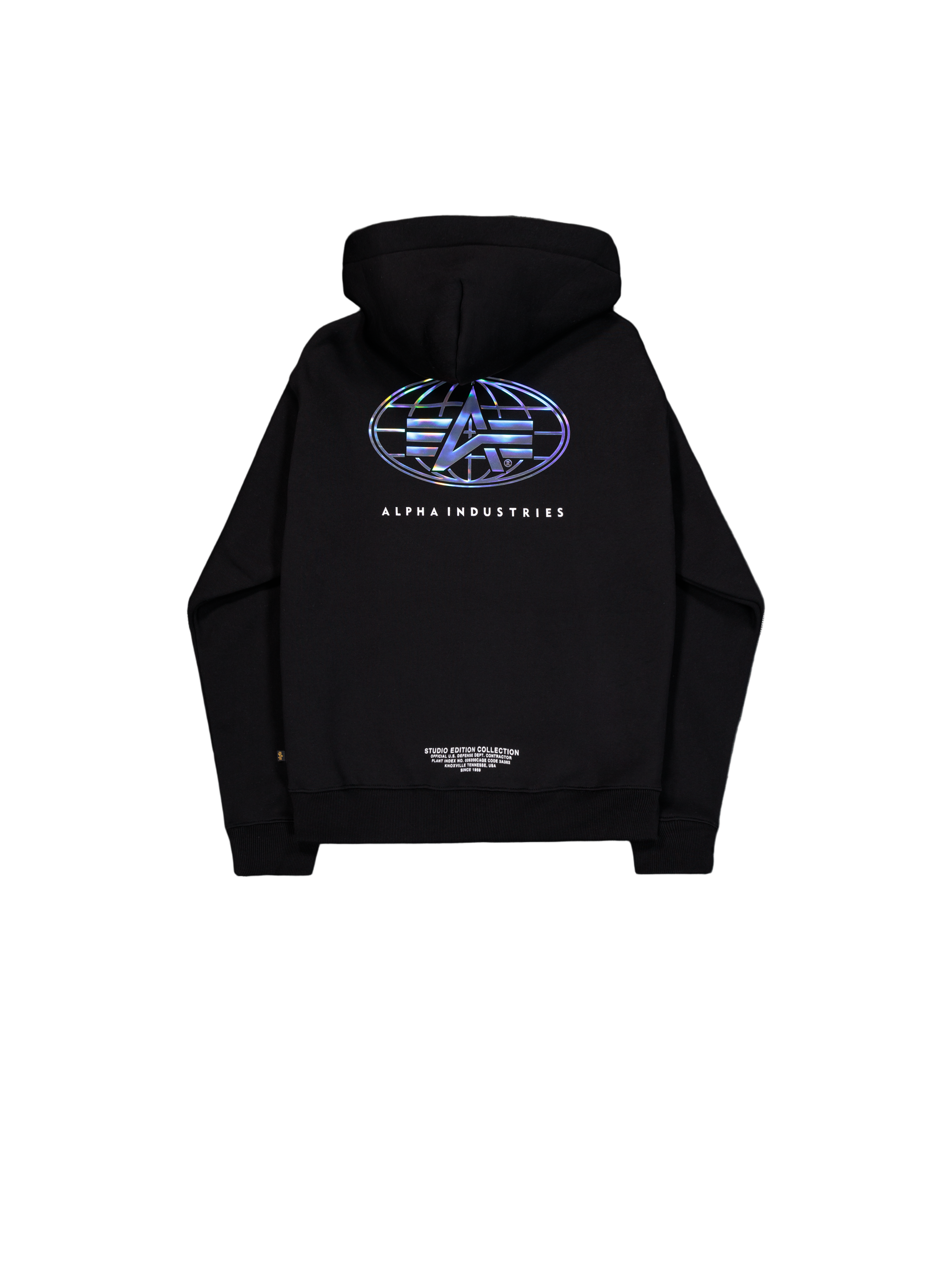 World Logo Metallic Backprint Hoodie