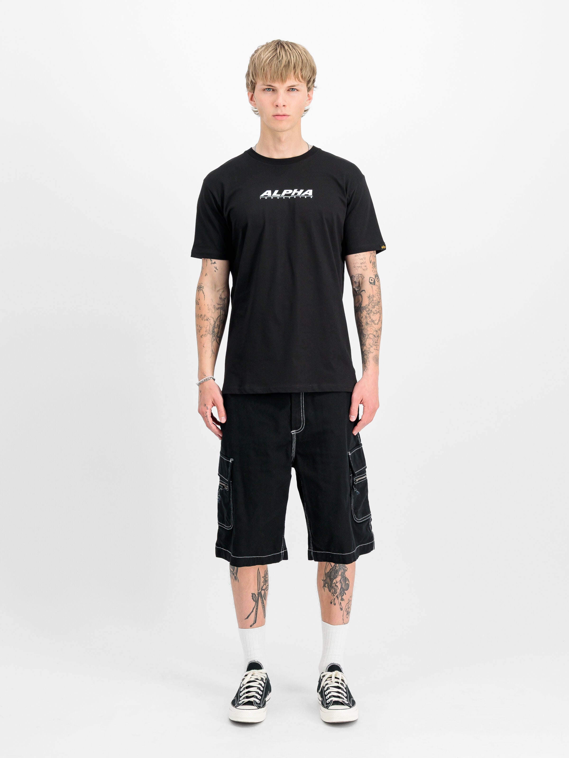 Alpha Backprint Puff T-Shirt