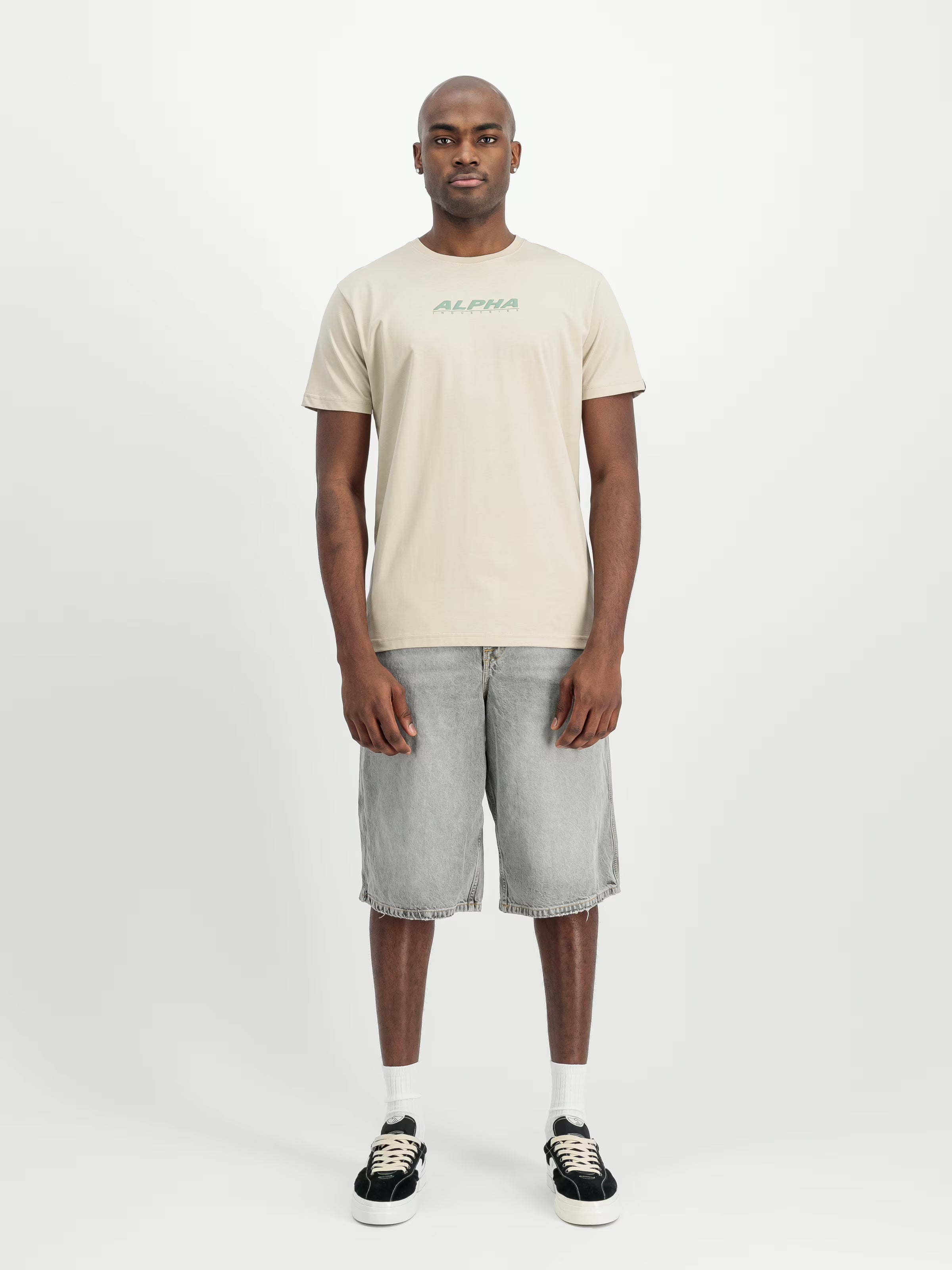 Alpha Backprint Puff T-Shirt