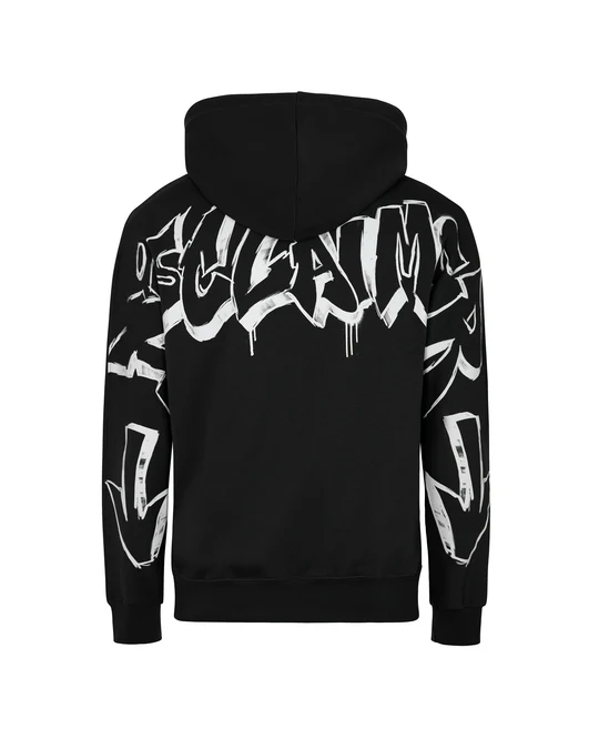 Felpa hoodie Black