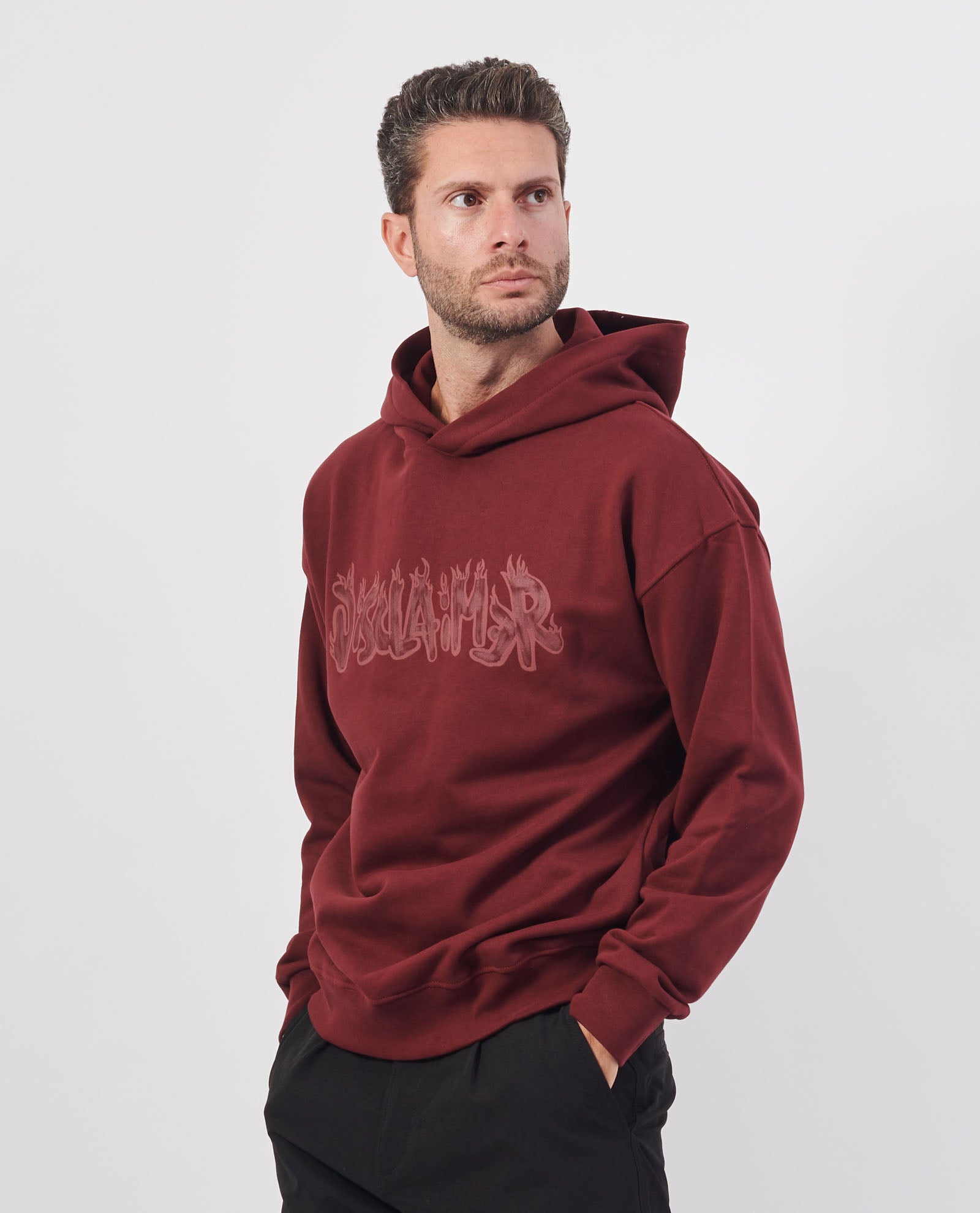 Hoodie (maglia uomo in felpa cappuccio)
