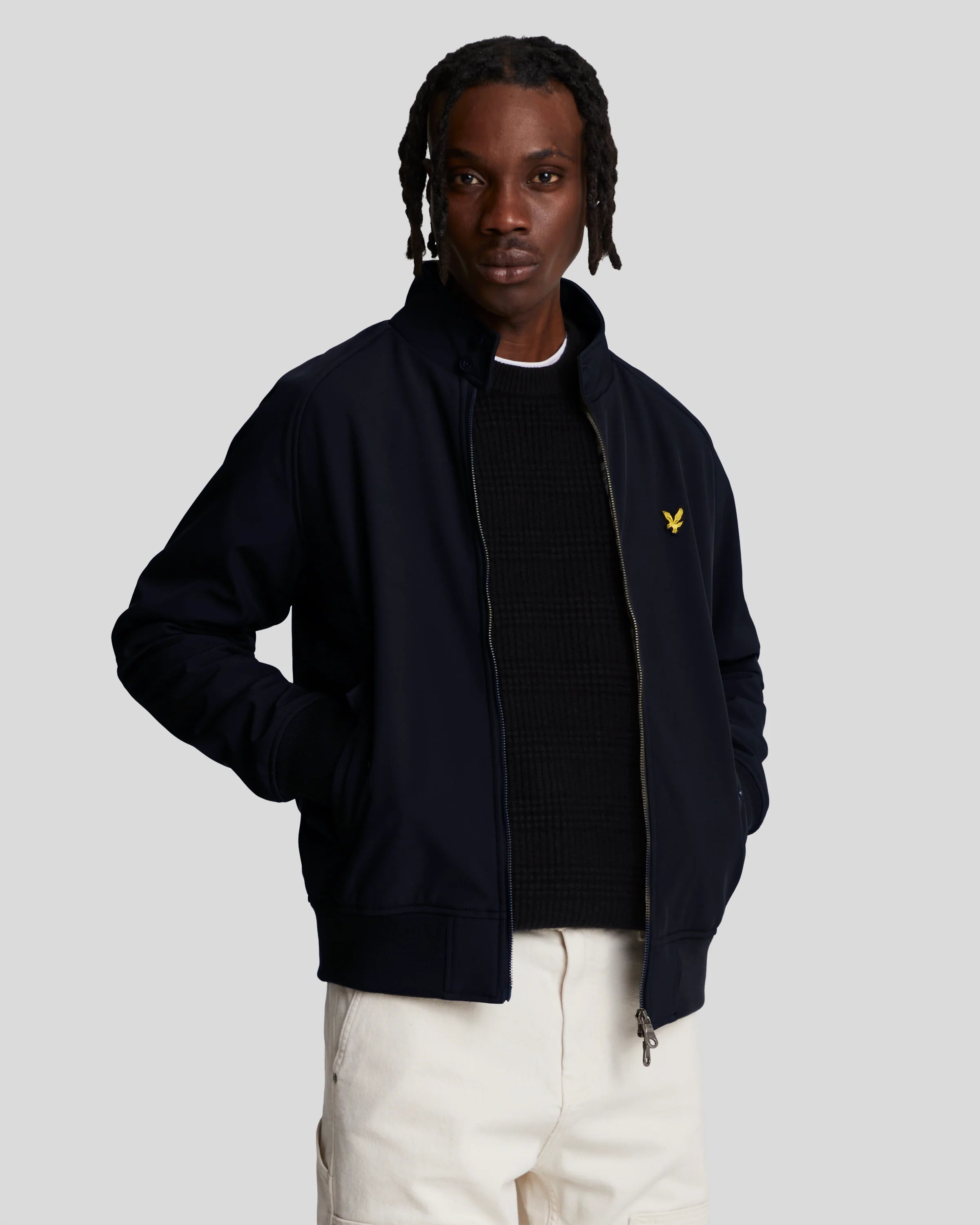 Softshell Harrington Jacket Dark Navy