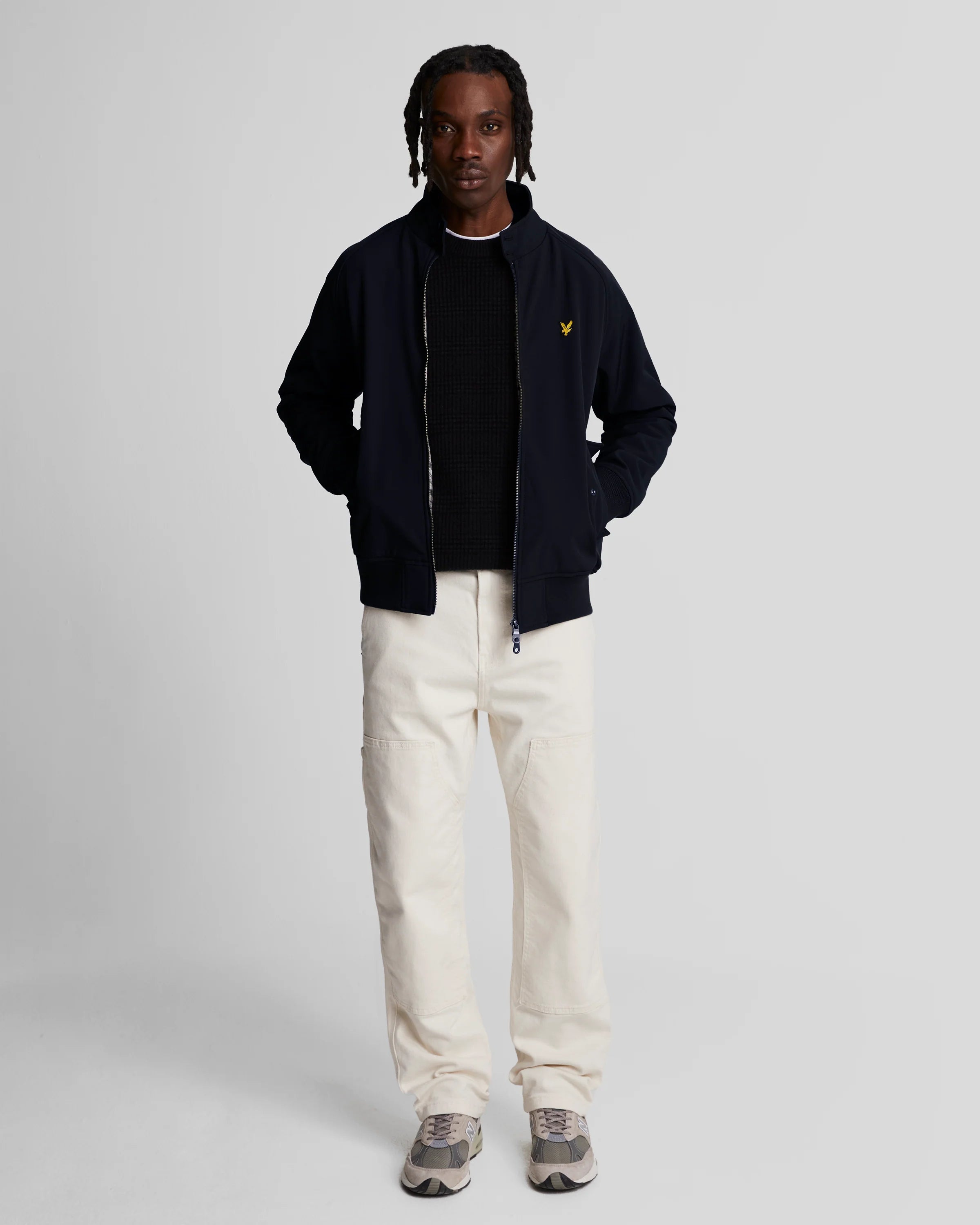 Softshell Harrington Jacket Dark Navy