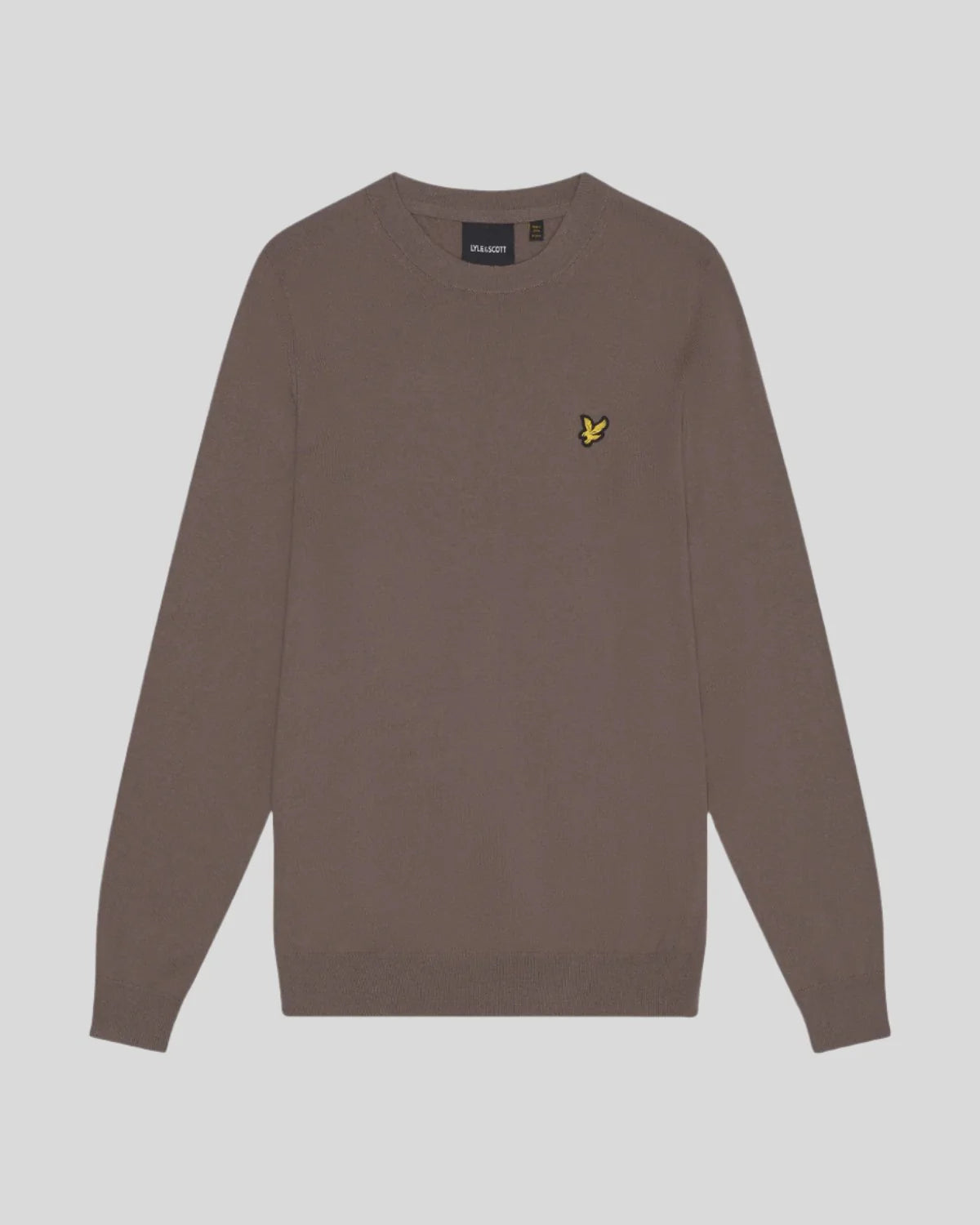 Girocollo Cotton Merino Heritage Taupe