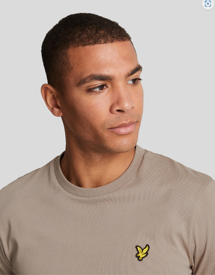 Plain T-shirt Heritage Taupe
