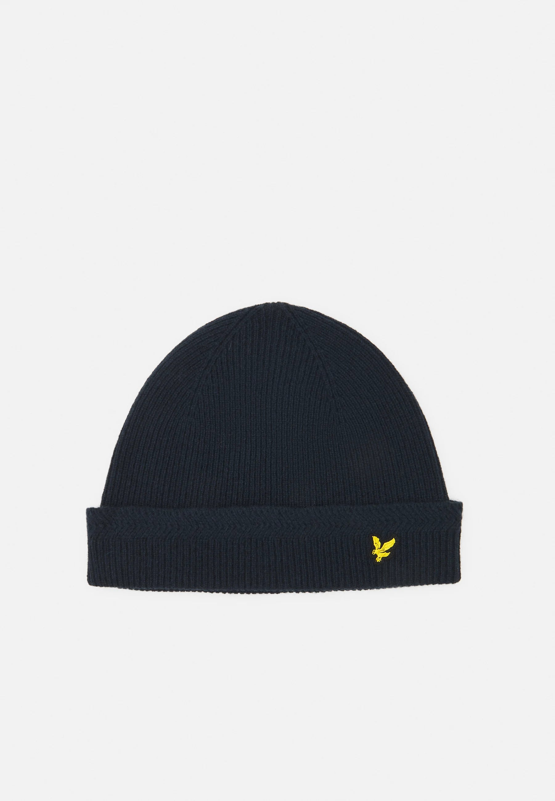 Racked Rib Beanie Cappello Lana Dark Navy