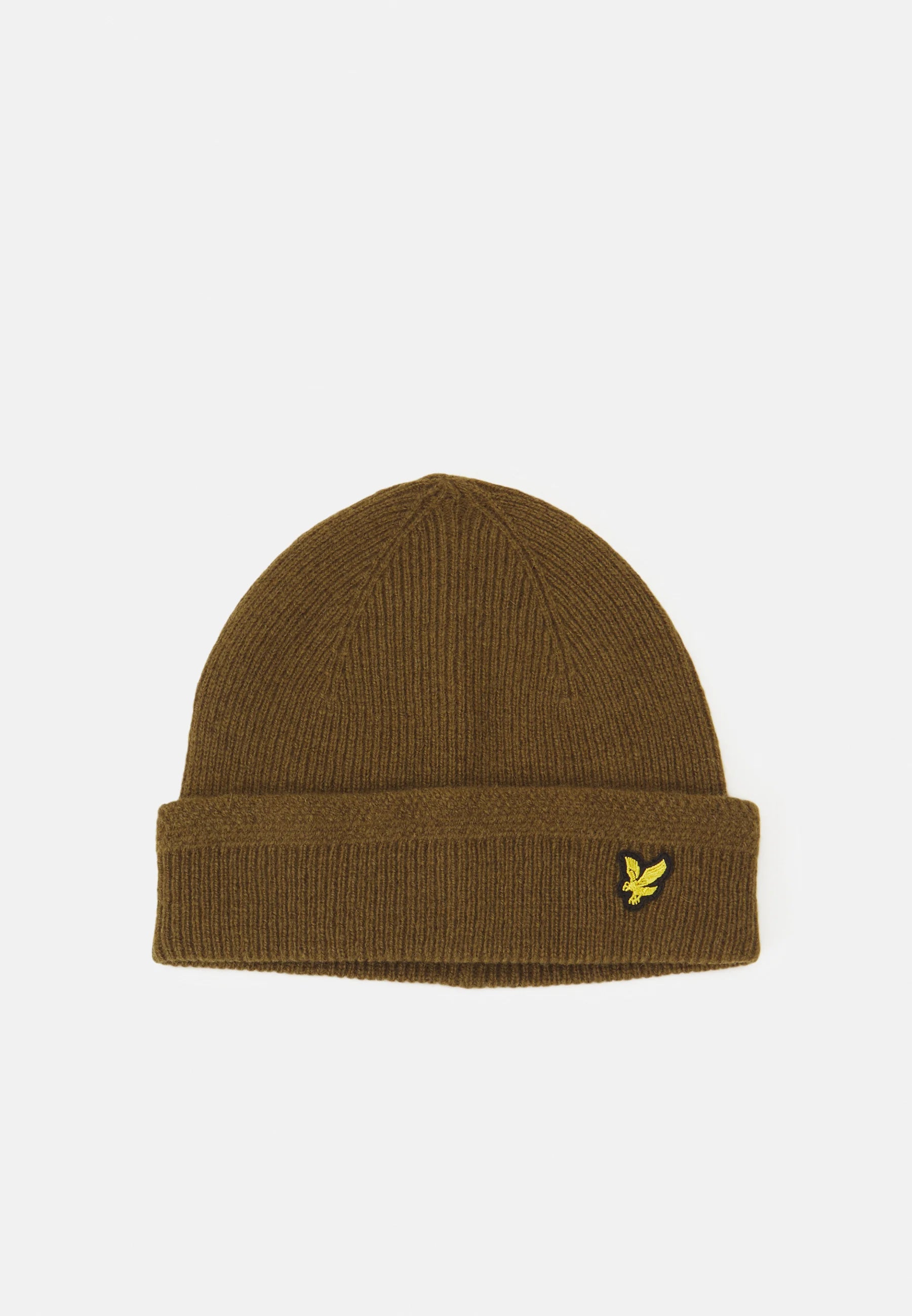 Racked Rib Beanie Cappello Lana Olive