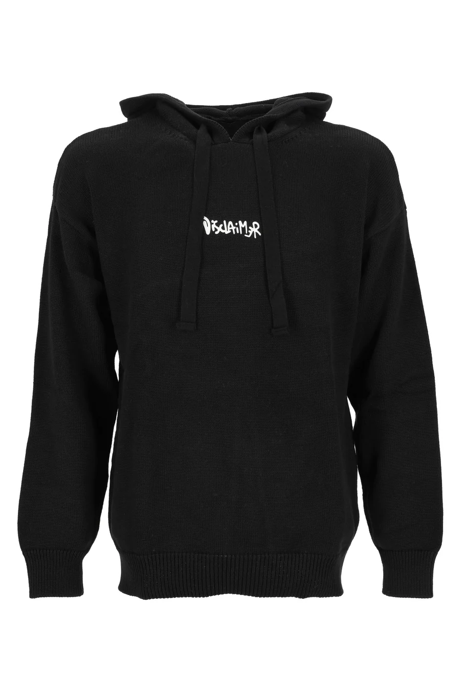 Maglia uomo con cappuccio in tricot