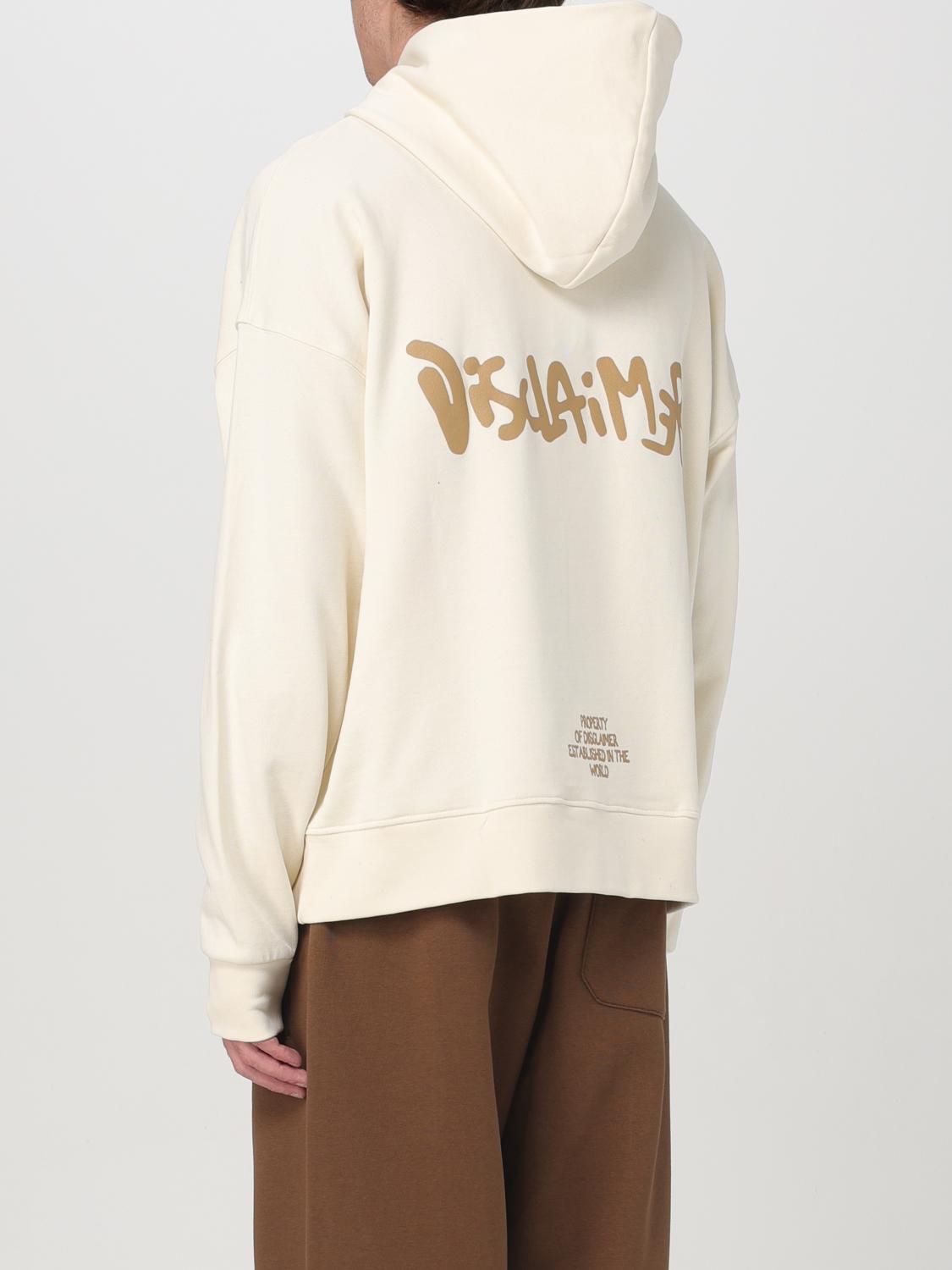 Maglia uomo over con cappuccio felpa