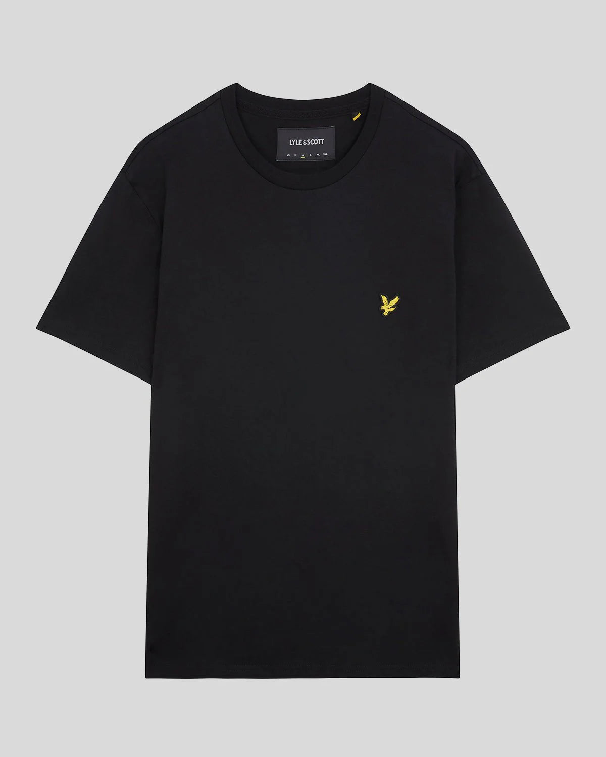 Plain T-shirt Jet Black