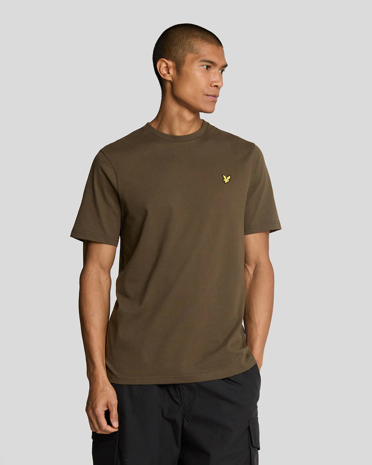 Plain T-shirt Olive