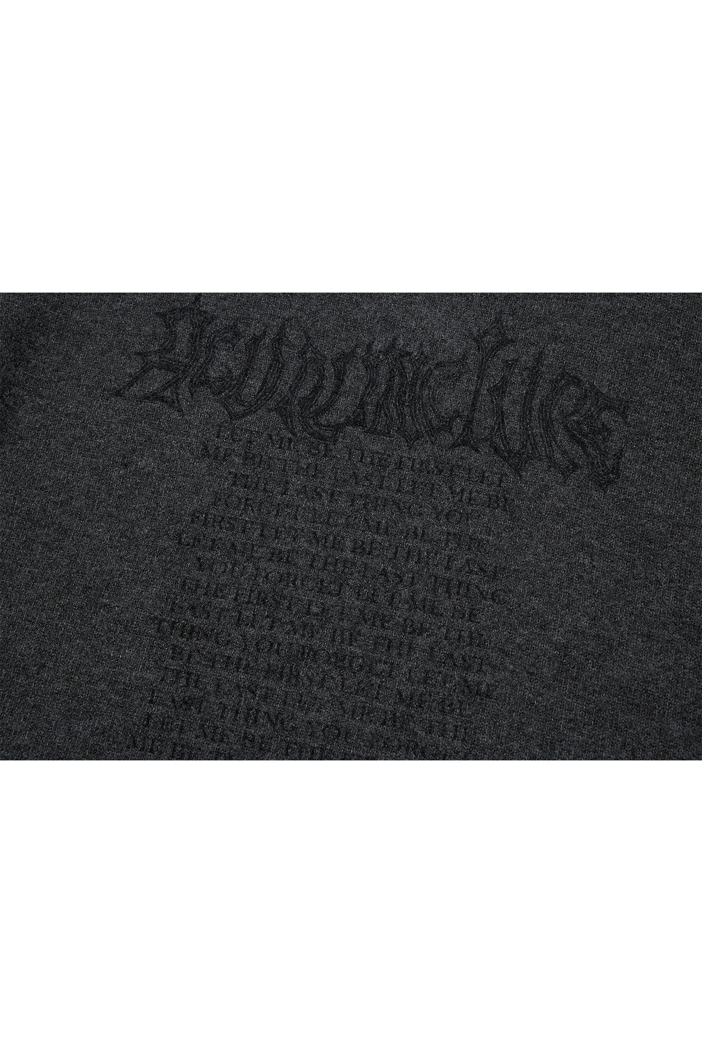 MAGLIONE LAST THING GRIGIO