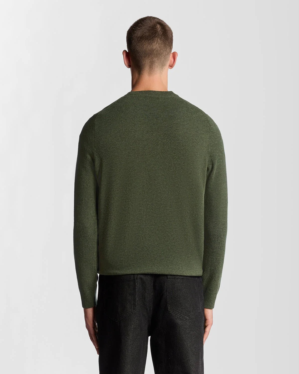 Lambswool Blend Crew Neck Jumper