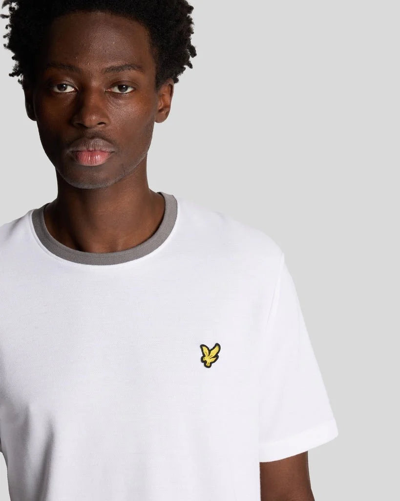 Contrast Collar T-shirt