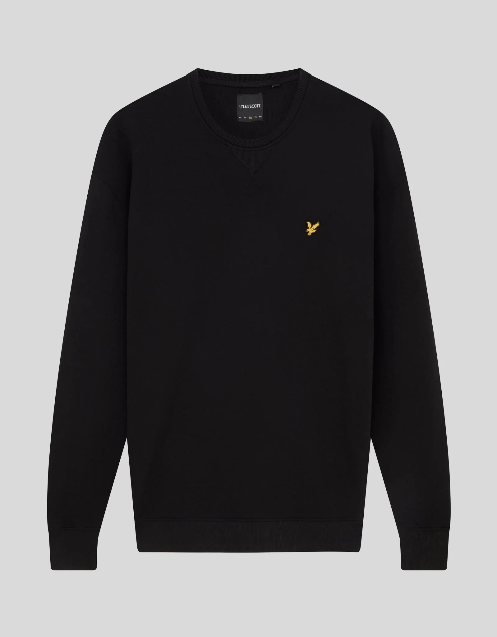 Crewneck Brushback Sweatshirt Black