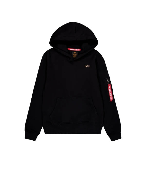Hoodie 3d small logo Black