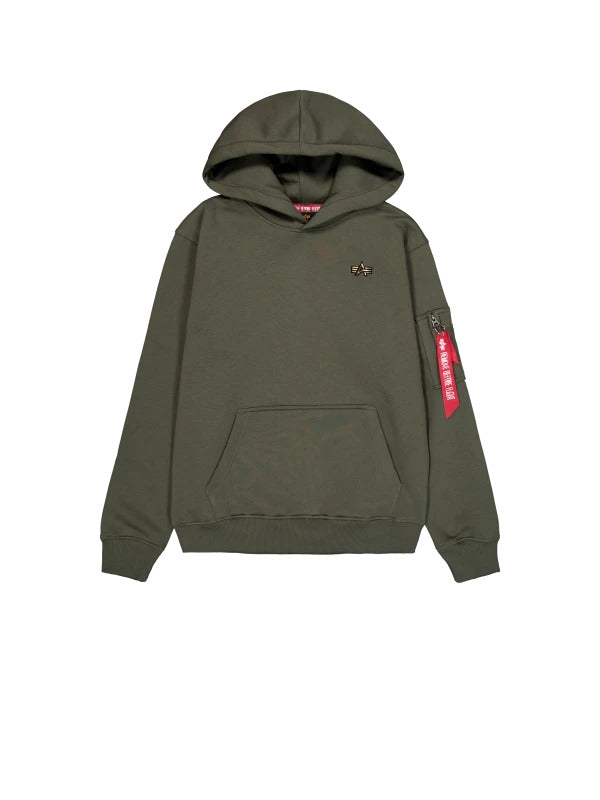 Hoodie 3d small logo Olive
