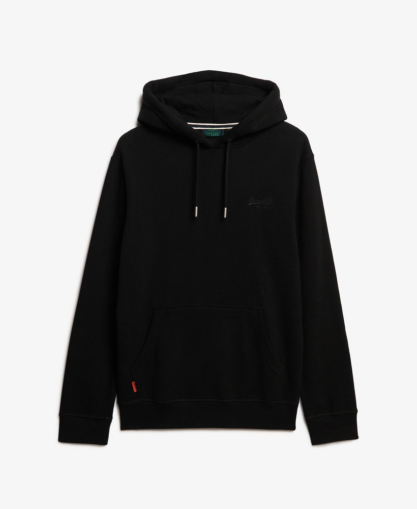 Essential Logo Hoodie Black