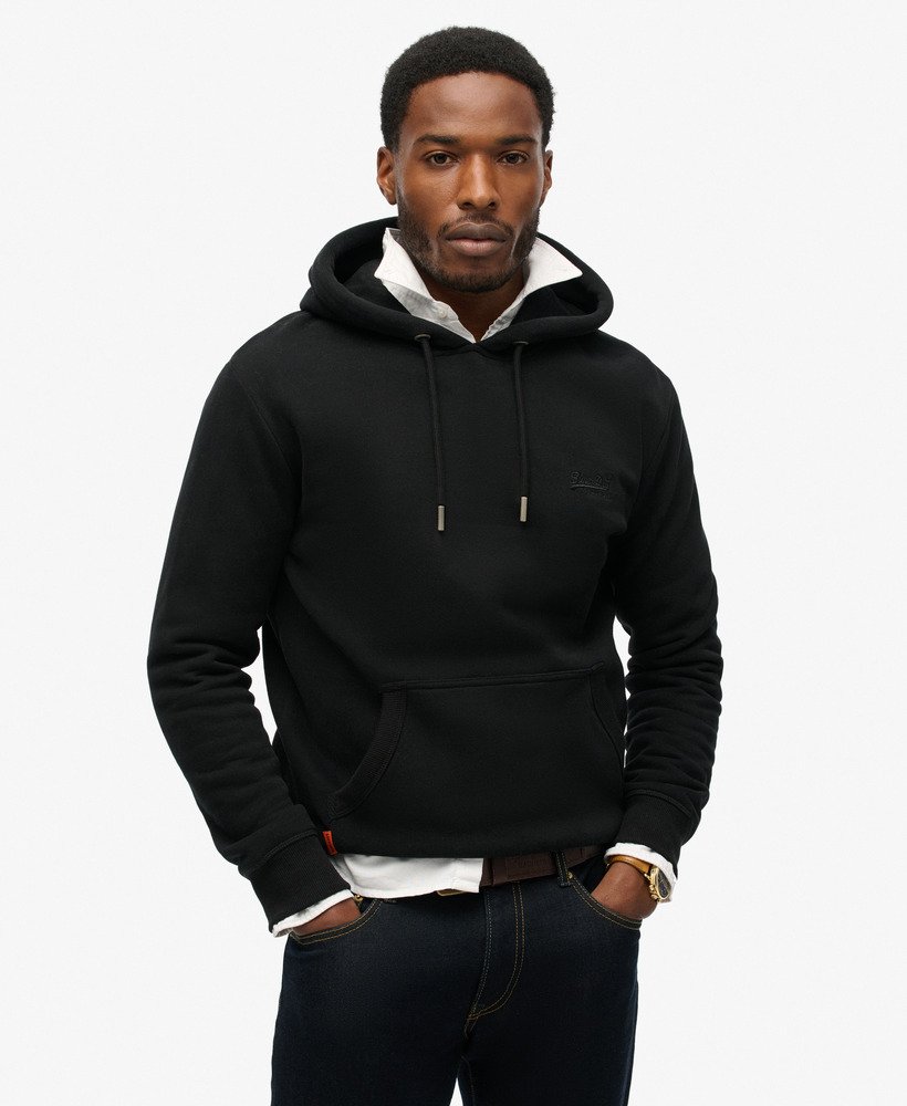 Essential Logo Hoodie Black