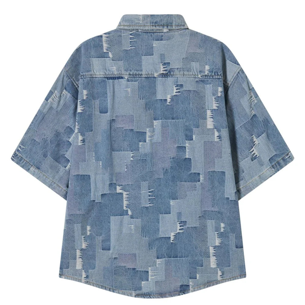 Boxy Denim Shirt