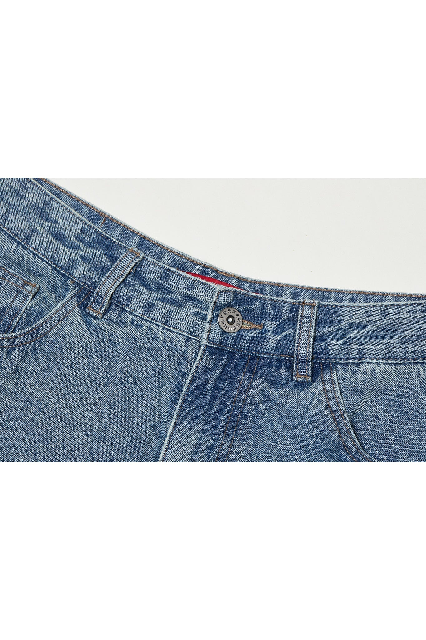 Loose Denim Shorts